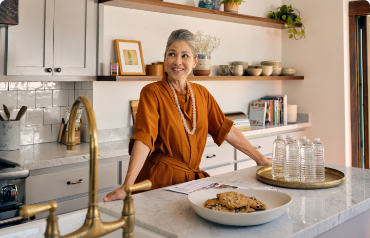 woman in kitchen