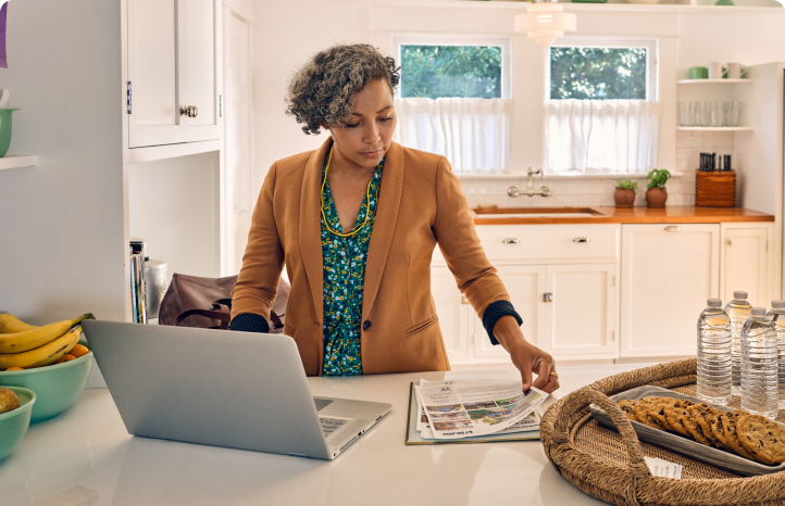 woman on laptop
