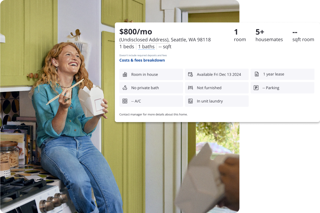 Woman looking for rentals